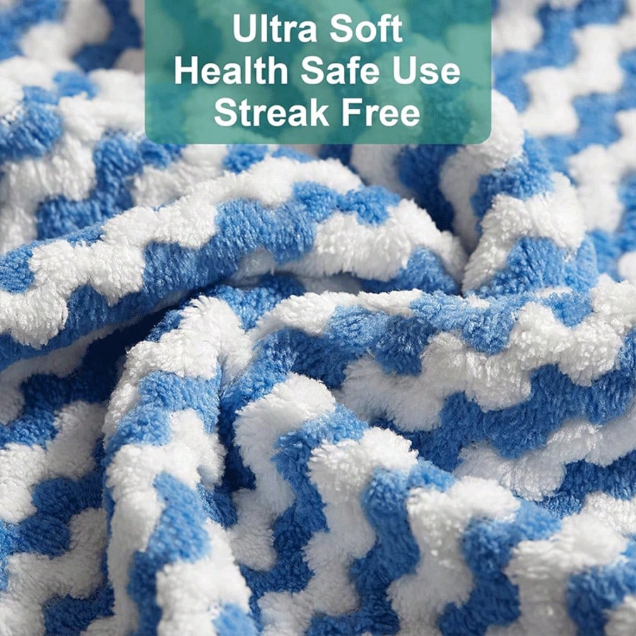 20pc Microfiber Cleaning Cloth, Kitchen Towels For Dish Drying Washing, Absorbent Streak Free Lint Free Rags For Cleaning, Reusable And Washable Towels, Cleaning Rags No Odor, Car Wipe,Festive Gifts,Christmas Gifts.