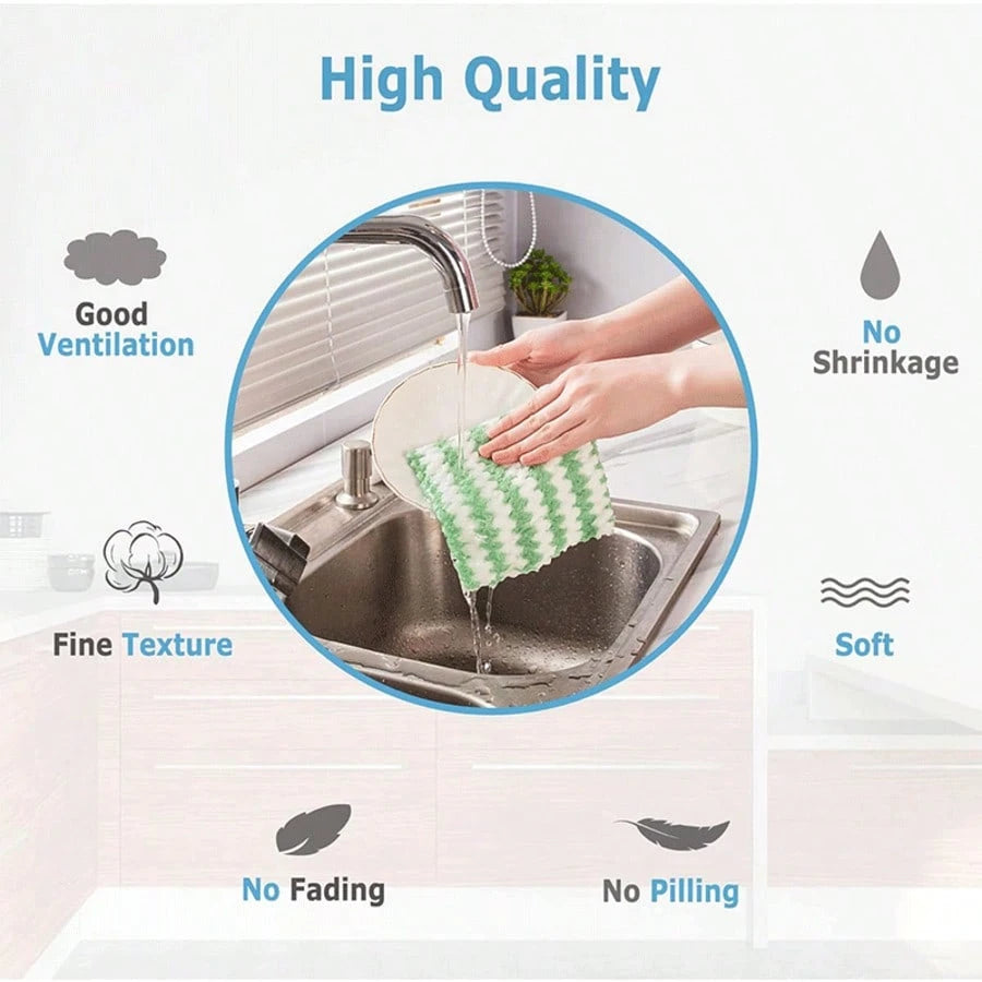 20pc Microfiber Cleaning Cloth, Kitchen Towels For Dish Drying Washing, Absorbent Streak Free Lint Free Rags For Cleaning, Reusable And Washable Towels, Cleaning Rags No Odor, Car Wipe,Festive Gifts,Christmas Gifts.