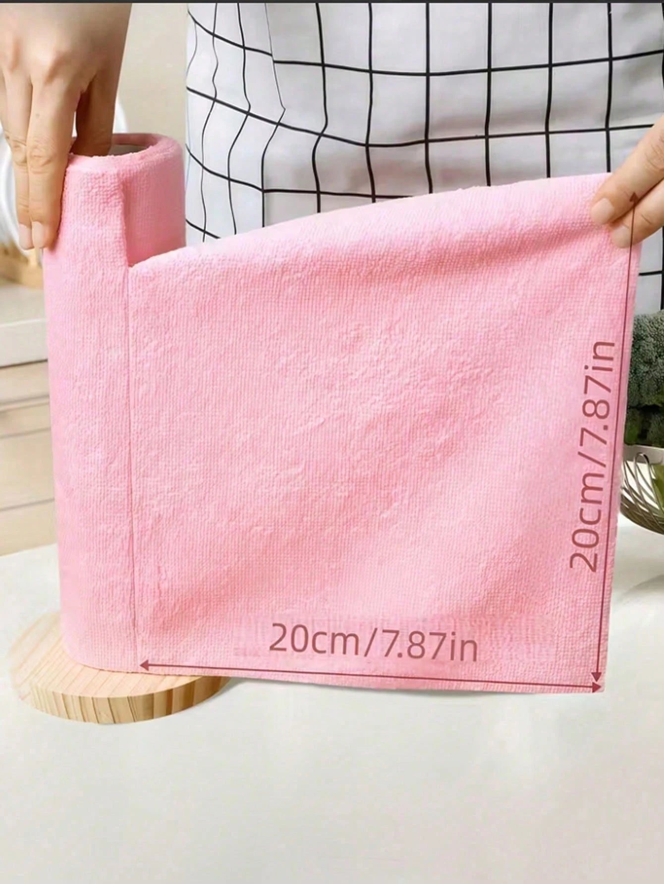 1 Roll/20pcs Reusable Super Absorbent Microfiber Cleaning Wipes - Highly Absorbent, Durable And Machine Washable Kitchen Towels, Suitable For Washing Dishes, Cleaning Countertops, Floors - Multipurpose Household Cloths, Modern Square Design, Space Themed Cleaning Supplies, Dish Cloths, Countertop Wipes, Highly Absorbent Fabric