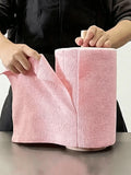 1 Roll/20pcs Reusable Super Absorbent Microfiber Cleaning Wipes - Highly Absorbent, Durable And Machine Washable Kitchen Towels, Suitable For Washing Dishes, Cleaning Countertops, Floors - Multipurpose Household Cloths, Modern Square Design, Space Themed Cleaning Supplies, Dish Cloths, Countertop Wipes, Highly Absorbent Fabric