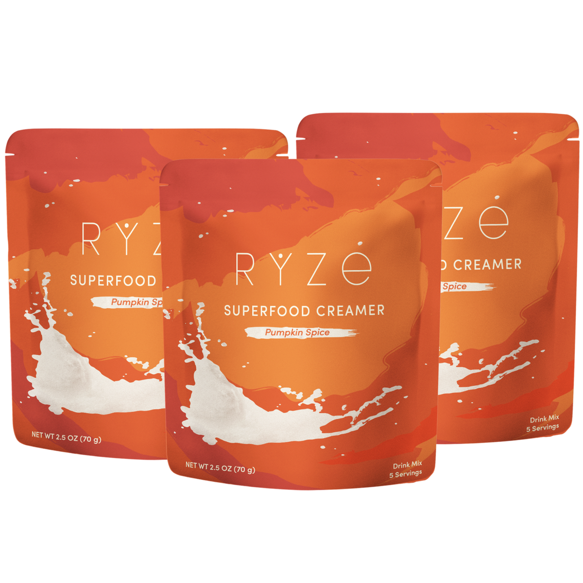 RYZE Pumpkin Spice Creamer 3-Pack