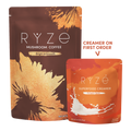 RYZE Mushroom Coffee Bright & Smooth + Pumpkin Spice Creamer Set