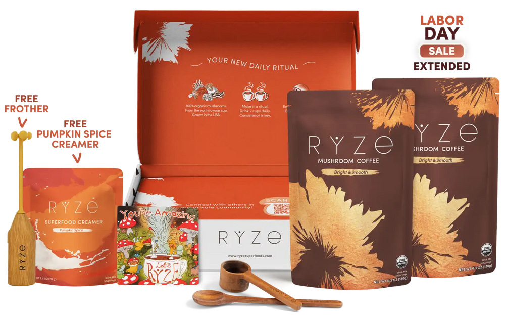 RYZE Starter Kit – 60 Serving Coffee