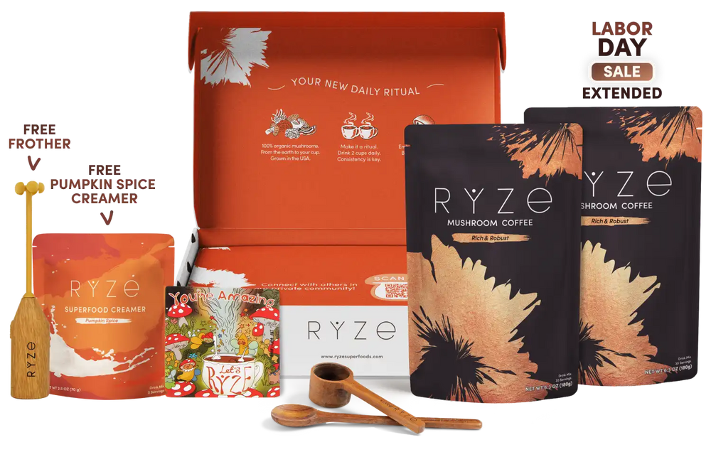 RYZE Starter Kit – 60 Serving Coffee