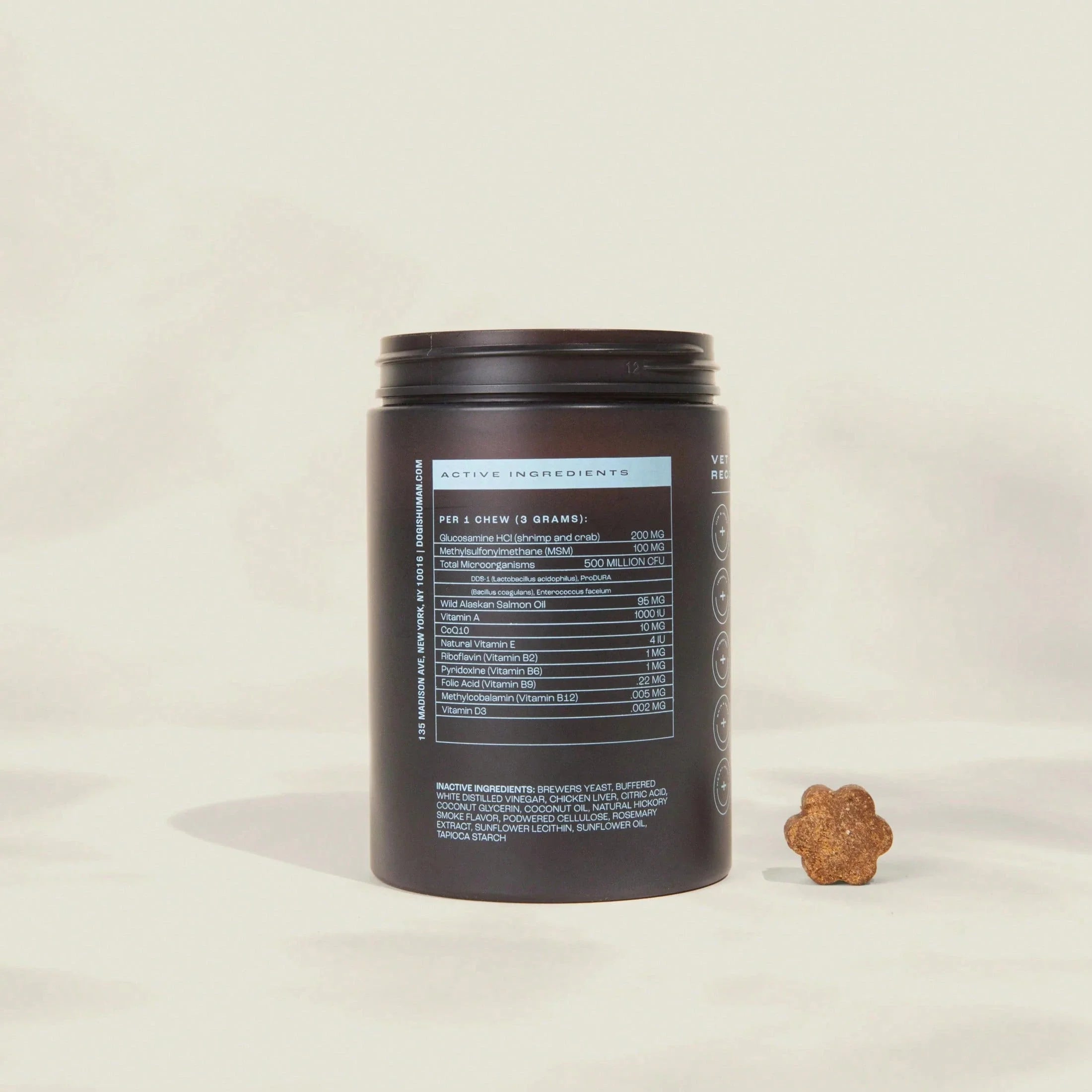 Daily Multivitamin For Dogs (Chicken Flavor) Human-Grade, Vet-Formulated, Made In Vermont