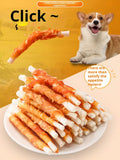 helety Pet Snacks-Chicken Cowhide Grinding Bar
