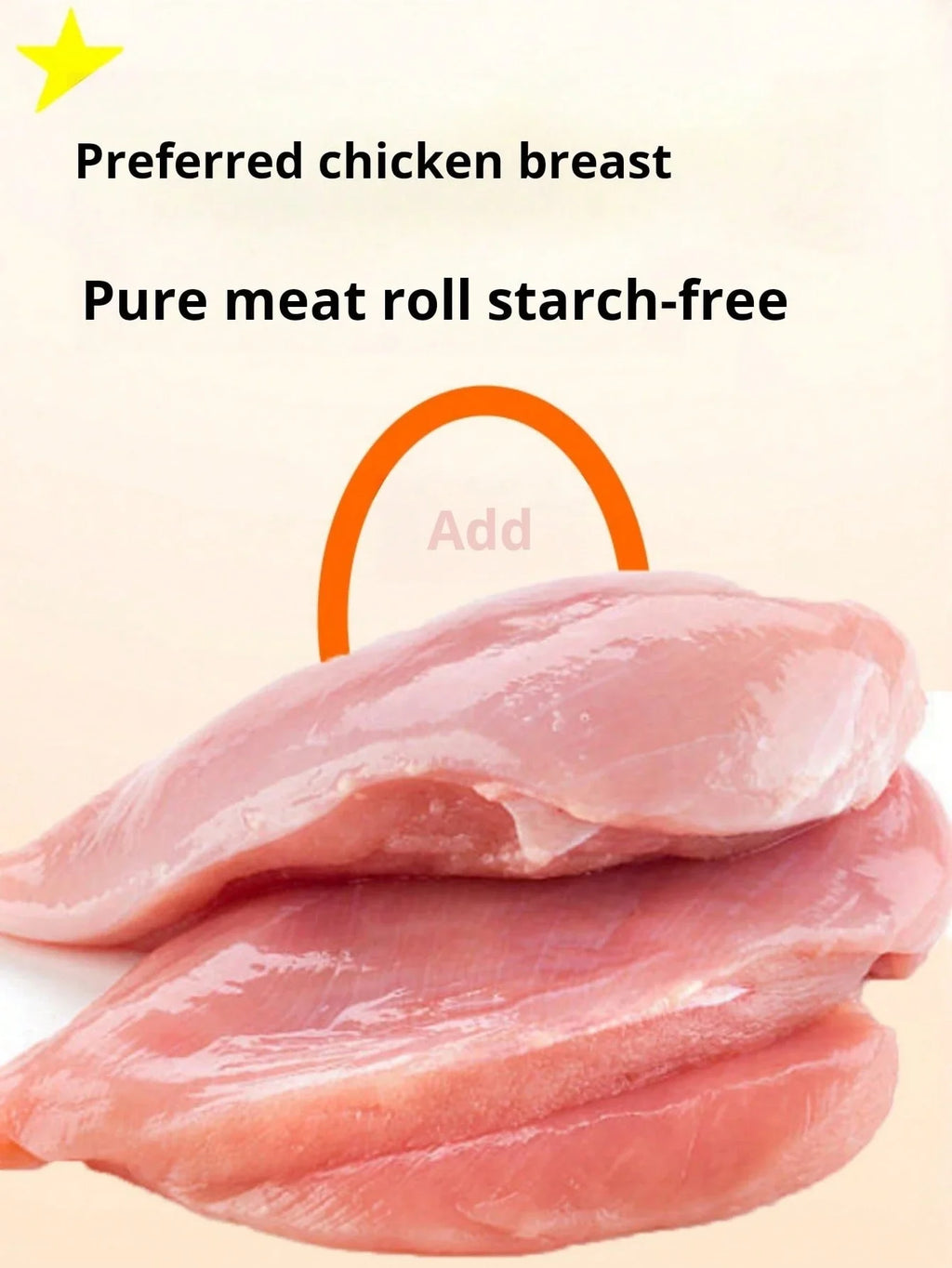 helety Pet Snacks-Chicken Cowhide Grinding Bar