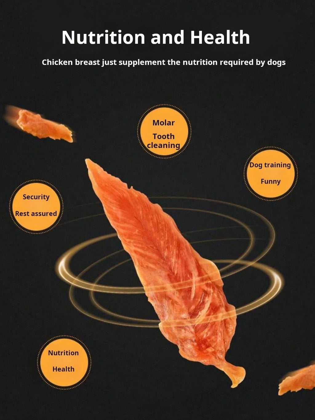 helety Pet Snacks-Chicken Jerky